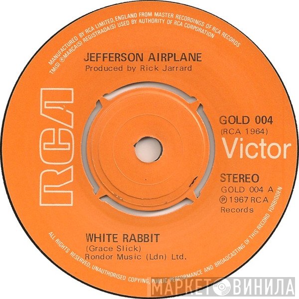 Jefferson Airplane  - White Rabbit / Somebody To Love