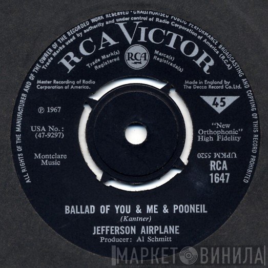 Jefferson Airplane - Ballad Of You & Me & Pooneil
