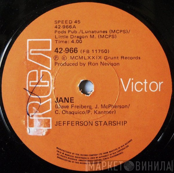 Jefferson Starship  - Jane