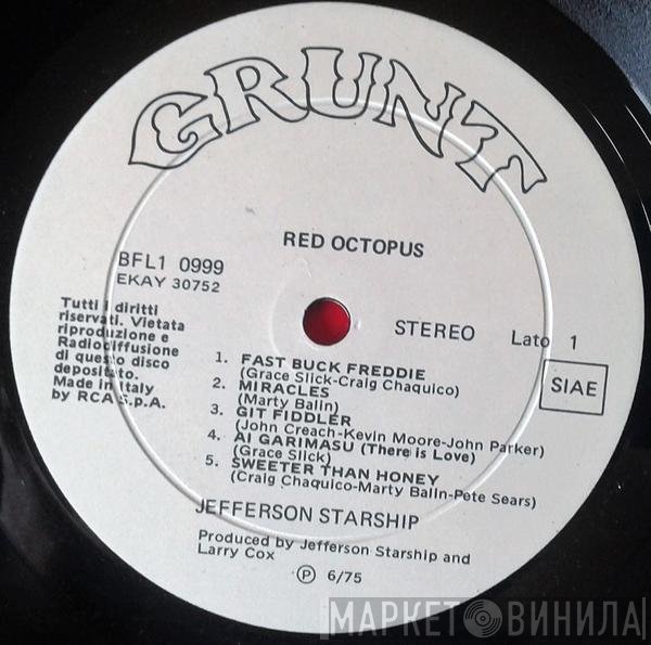 Jefferson Starship  - Red Octopus