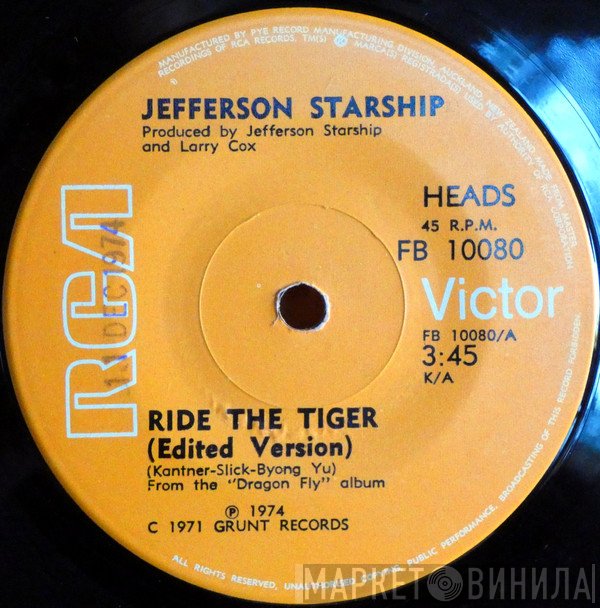Jefferson Starship  - Ride The Tiger