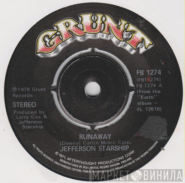 Jefferson Starship - Runaway