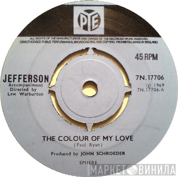 Jefferson  - The Colour Of My Love