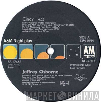 Jeffrey Osborne  - Cindy