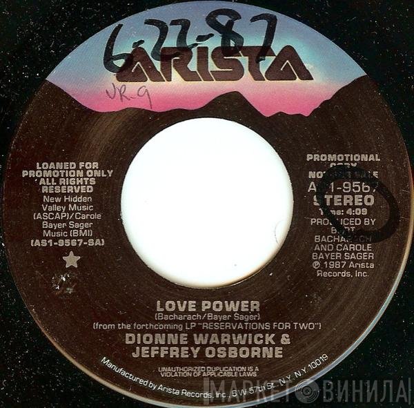 Jeffrey Osborne, Dionne Warwick - Love Power