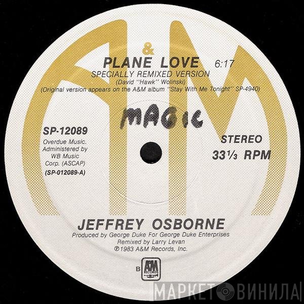 Jeffrey Osborne  - Plane Love