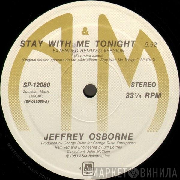 Jeffrey Osborne  - Stay With Me Tonight