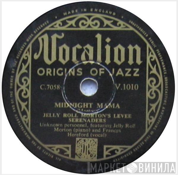 Jelly Roll Morton's Levee Serenaders - Midnight Mama / Mr Jelly Lord