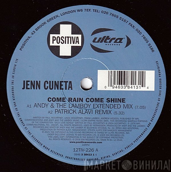 Jenn Cuneta - Come Rain Come Shine