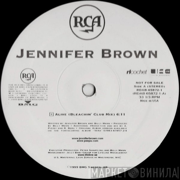 Jennifer Brown - Alive (Remixes)