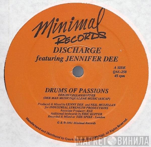 Jennifer Dee, Discharge  - Drums Of Passions