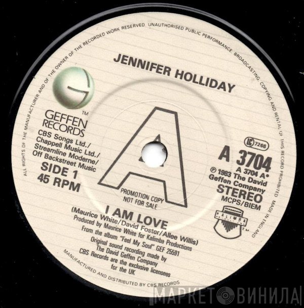 Jennifer Holliday - I Am Love 