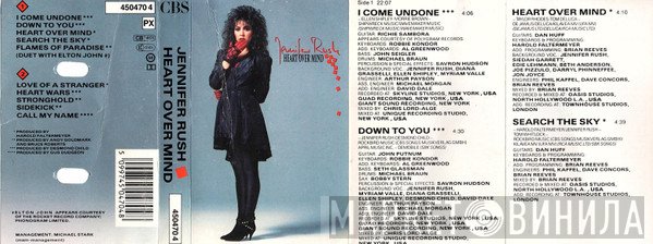 Jennifer Rush  - Heart Over Mind