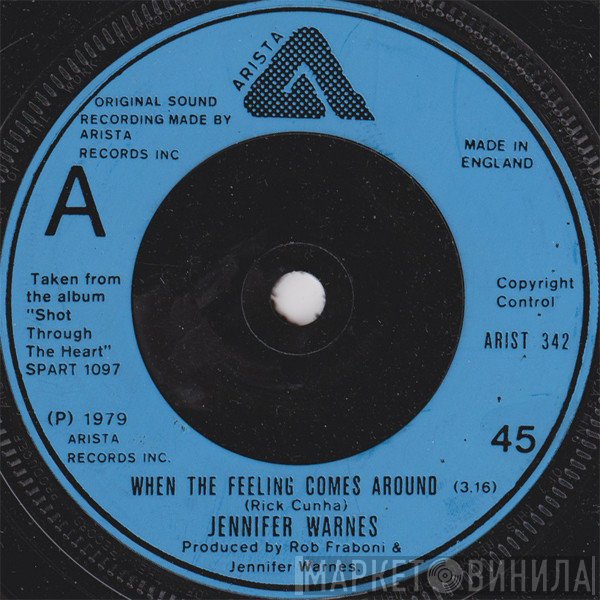 Jennifer Warnes - When The Feeling Comes Around
