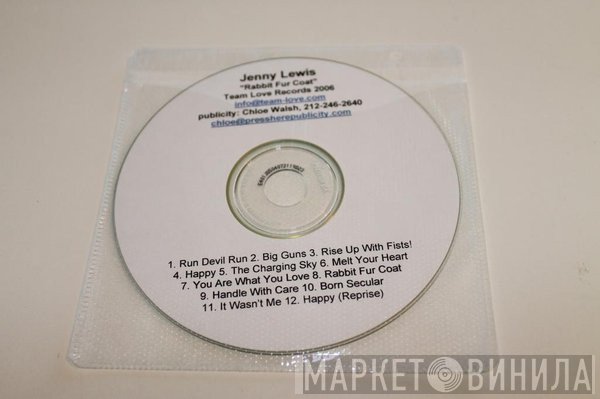 Jenny Lewis  - Rabbit Fur Coat
