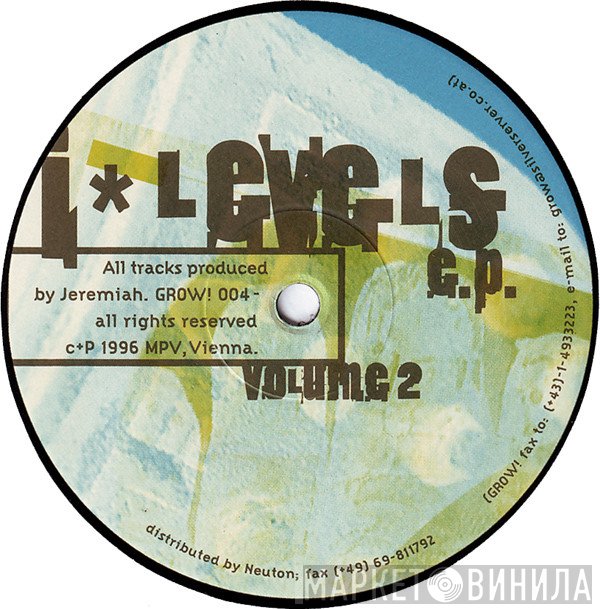 Jeremiah - I*Levels E.P. Volume 2