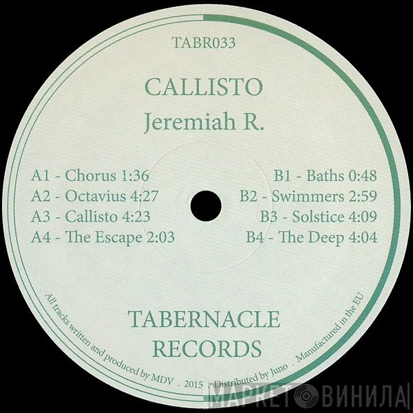 Jeremiah R.  - Callisto