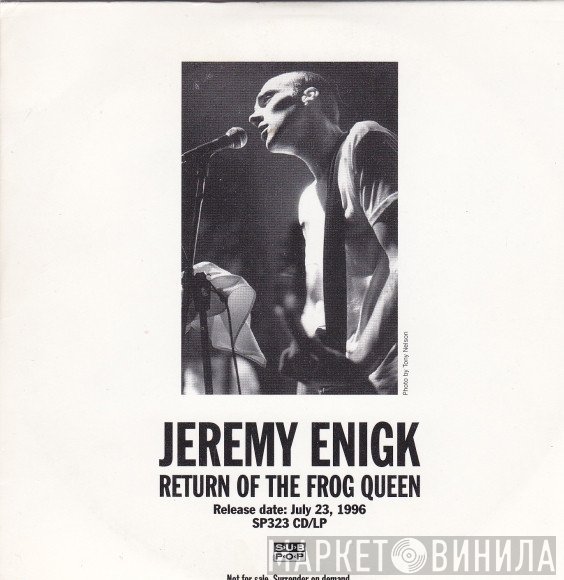 Jeremy Enigk - Return Of The Frog Queen