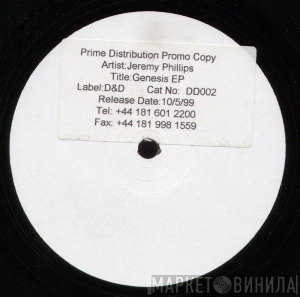 Jeremy Phillips - Genesis EP