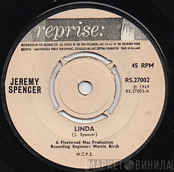 Jeremy Spencer - Linda / Teenage Darling