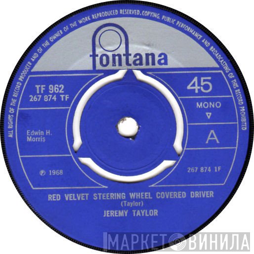 Jeremy Taylor - Red Velvet Steering Wheel Covered Driver / Nasty Spider