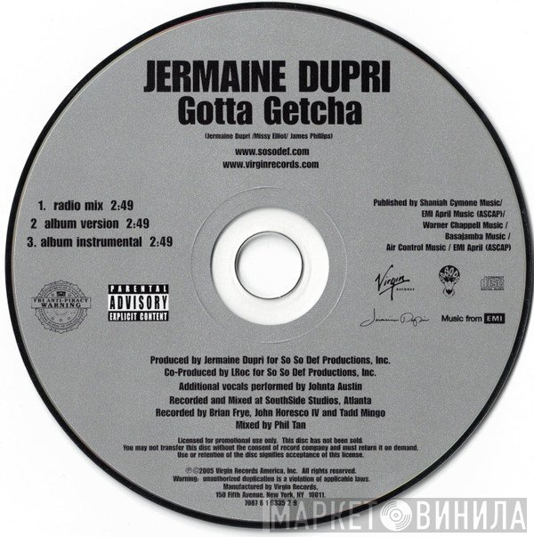 Jermaine Dupri  - Gotta Getcha