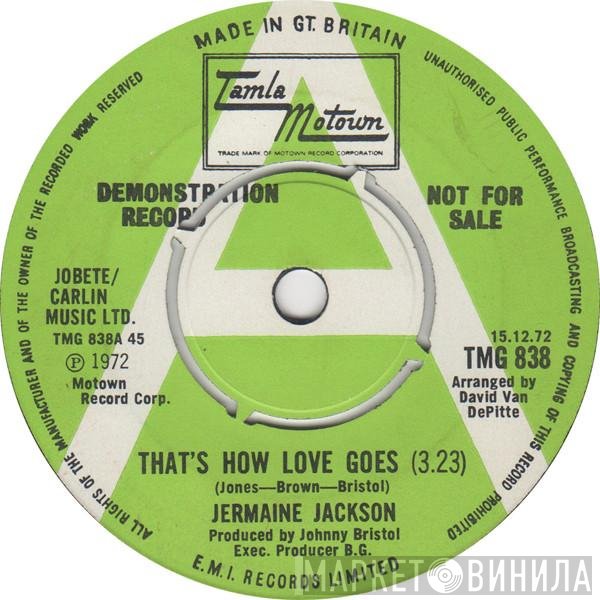 Jermaine Jackson - That's How Love Goes