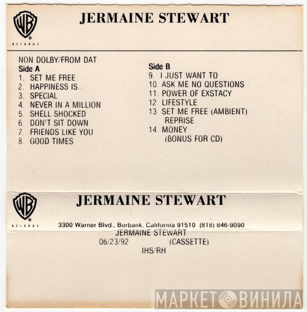 Jermaine Stewart  - Set Me Free