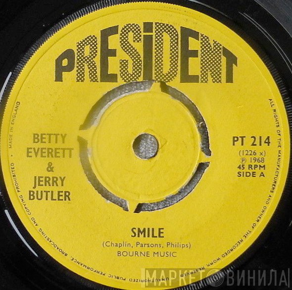 Jerry Butler, Betty Everett - Smile