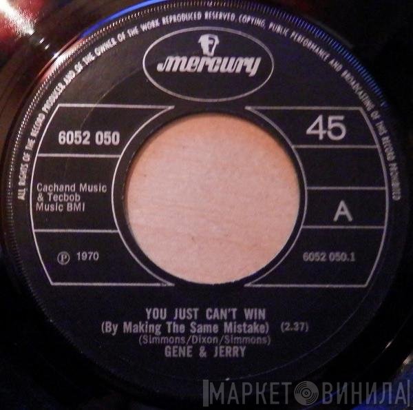 Jerry Butler, Gene Chandler - You Just Can't Win (By Making The Same Mistake)