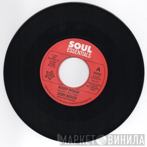 Jerry Butler - Moody Woman / Stop Steppin' On My Dreams