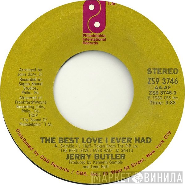 Jerry Butler - Would You Mind / The Best Love I Ever Had