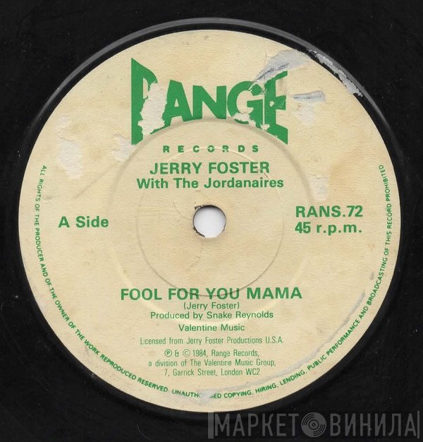 Jerry Foster - Fool For You Mama / Put It On Me Strong
