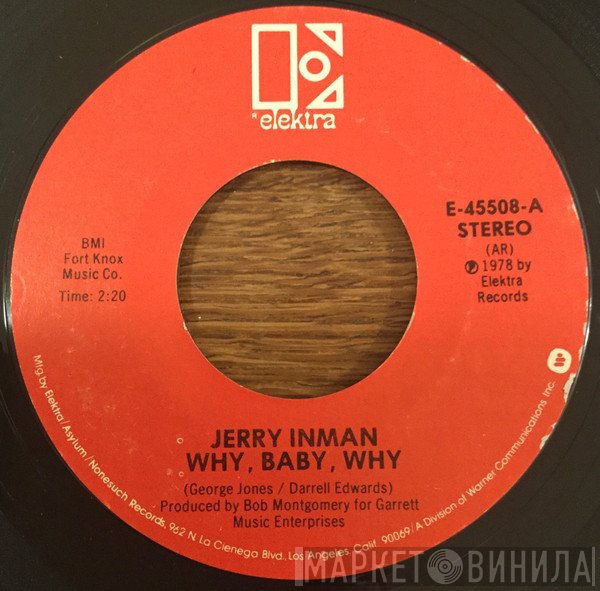 Jerry Inman  - Why, Baby, Why