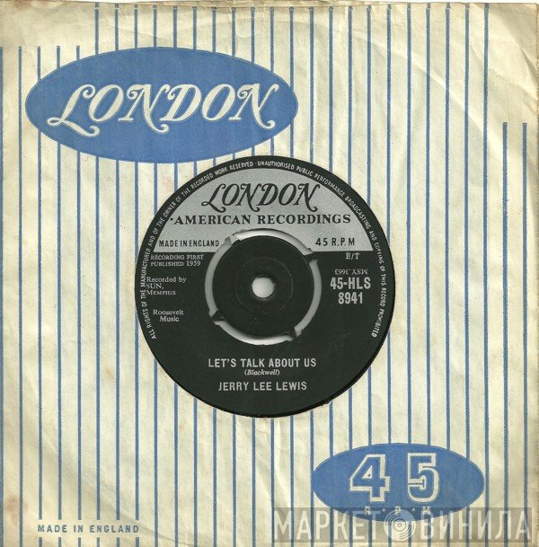 Jerry Lee Lewis - Let's Talk About Us