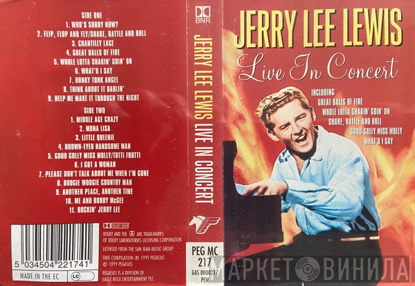 Jerry Lee Lewis  - Live In Concert