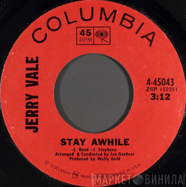 Jerry Vale  - Stay Awhile