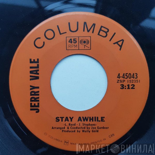 Jerry Vale  - Stay Awhile