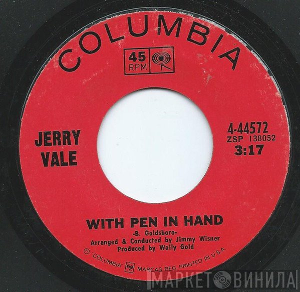 Jerry Vale  - With Pen In Hand