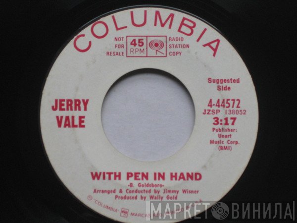 Jerry Vale  - With Pen In Hand
