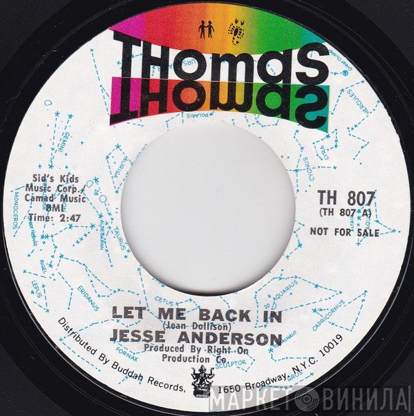Jesse Anderson - Let Me Back In