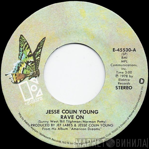 Jesse Colin Young  - Rave On / Maui Sunrise