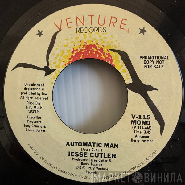 Jesse Cutler - Automatic Man