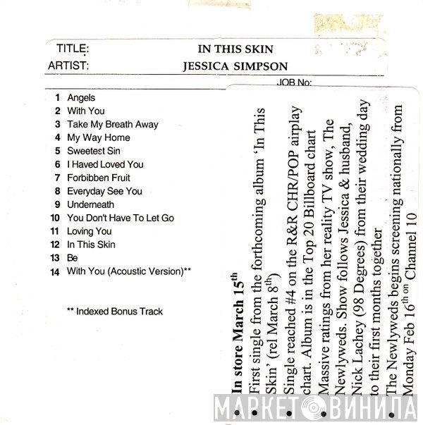 Jessica Simpson  - In This Skin