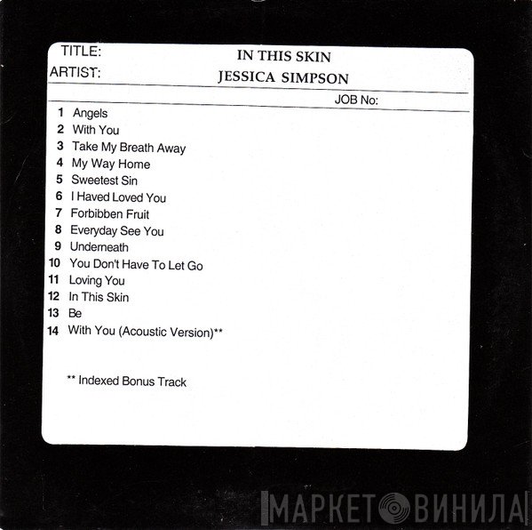 Jessica Simpson  - In This Skin