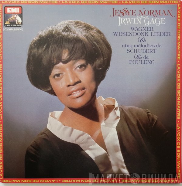Jessye Norman, Irwin Gage, Richard Wagner, Franz Schubert, Francis Poulenc - Wesendonk Lieder