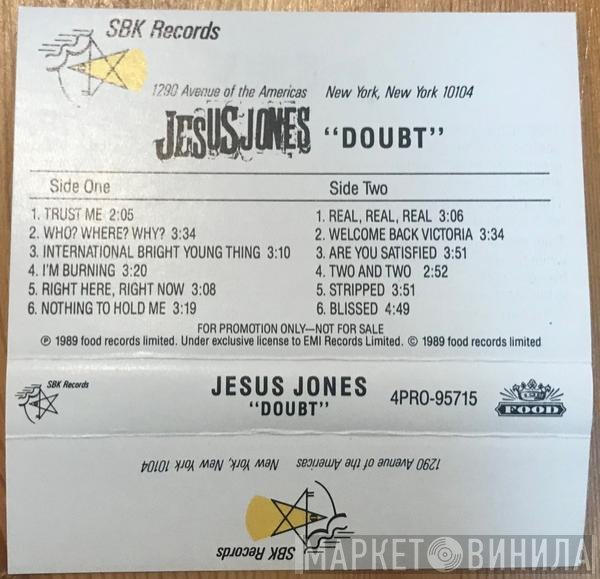 Jesus Jones  - Doubt