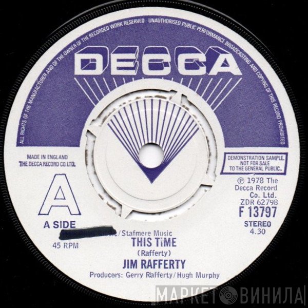 Jim Rafferty  - This Time / Weekend