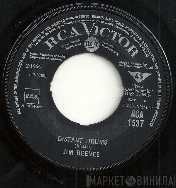 Jim Reeves  - Distant Drums / Old Tige