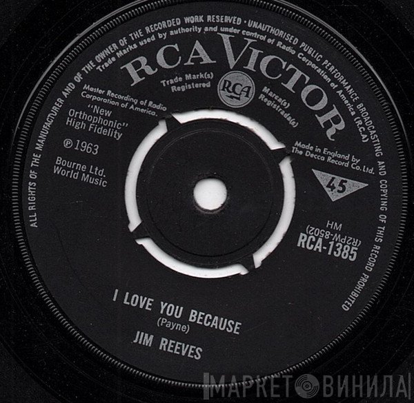 Jim Reeves  - I Love You Because / Anna Marie